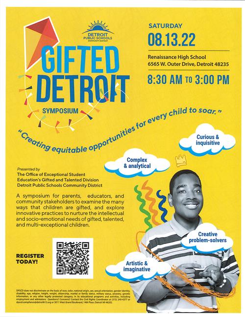 flyer with student